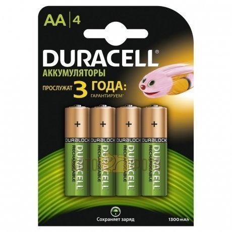 Duracell HR6-4BL 1300 (4) (AA)Duracell<br><br>