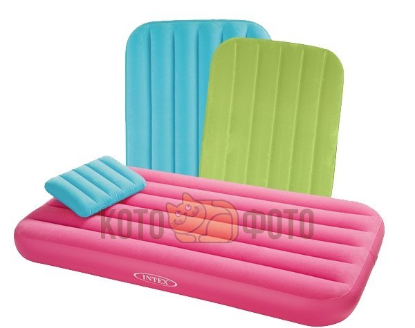 Кровать Intex 66801 Cozy Kidz для детей, с подушкой
Кровать Intex 66801 Cozy Kidz для детей, с подушкой