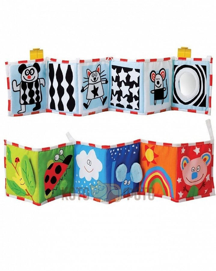 Развивающая книжка Taf toys Развивающая книжка с клипсами
Развивающая книжка Taf toys Развивающая книжка с клипсами