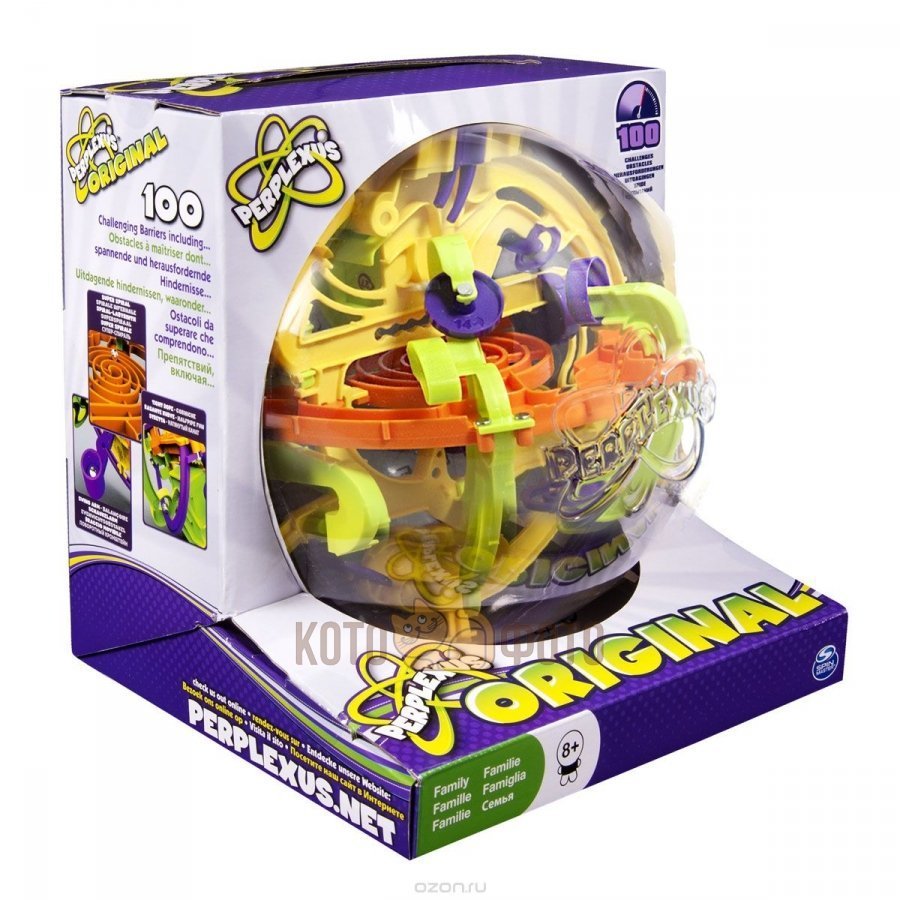 Головоломка Spin Master Perplexus Original, 100 барьеров
Головоломка Spin Master Perplexus Original, 100 барьеров