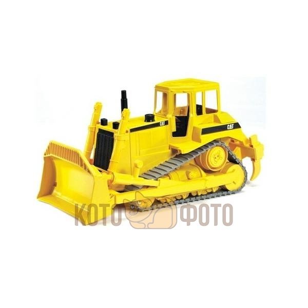 Машинка Bruder Бульдозер гусеничный CAT (резиновые гусеницы) 
Машинка Bruder Бульдозер гусеничный CAT (резиновые гусеницы)