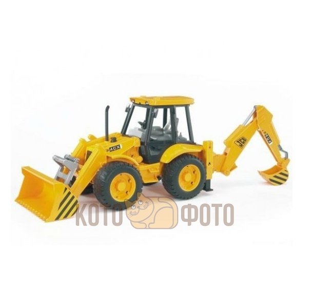 Машинка Bruder Экскаватор – погрузчик колёсный JCB 4CX
Машинка Bruder Экскаватор – погрузчик колёсный JCB 4CX