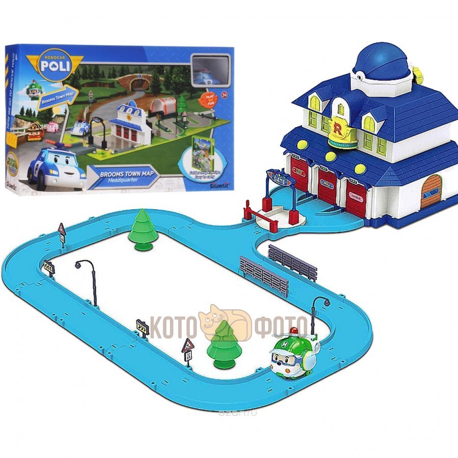 Игровой набор Poli Robocar Штаб-квартира (металлическая фигурка Хэли в комплекте) 60х80 см
Игровой набор Poli Robocar Штаб-квартира (металлическая фигурка Хэли в комплекте) 60х80 см