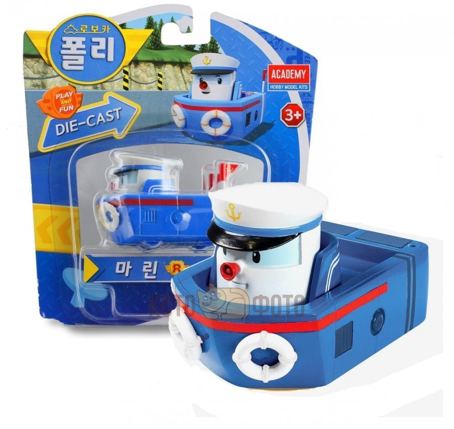 Машинка Poli Robocar Мэрин металлическая 6см
Машинка Poli Robocar Мэрин металлическая 6см