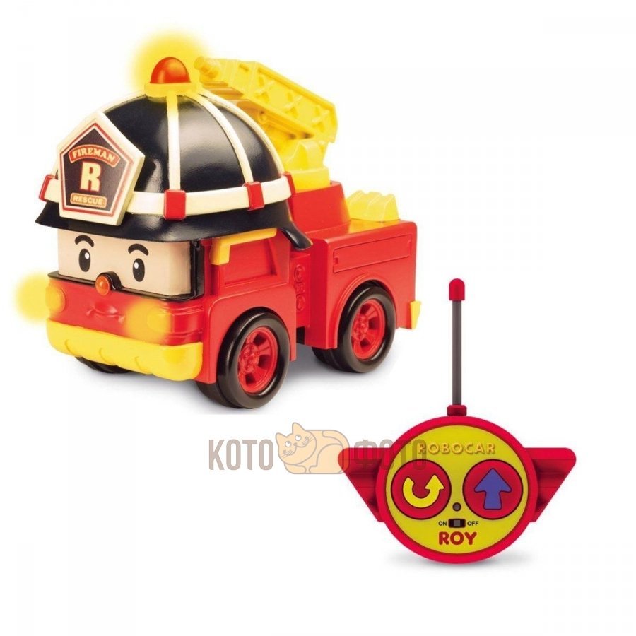 Машинка Poli Robocar Рой на р/у (15см
Машинка Poli Robocar Рой на р/у (15см