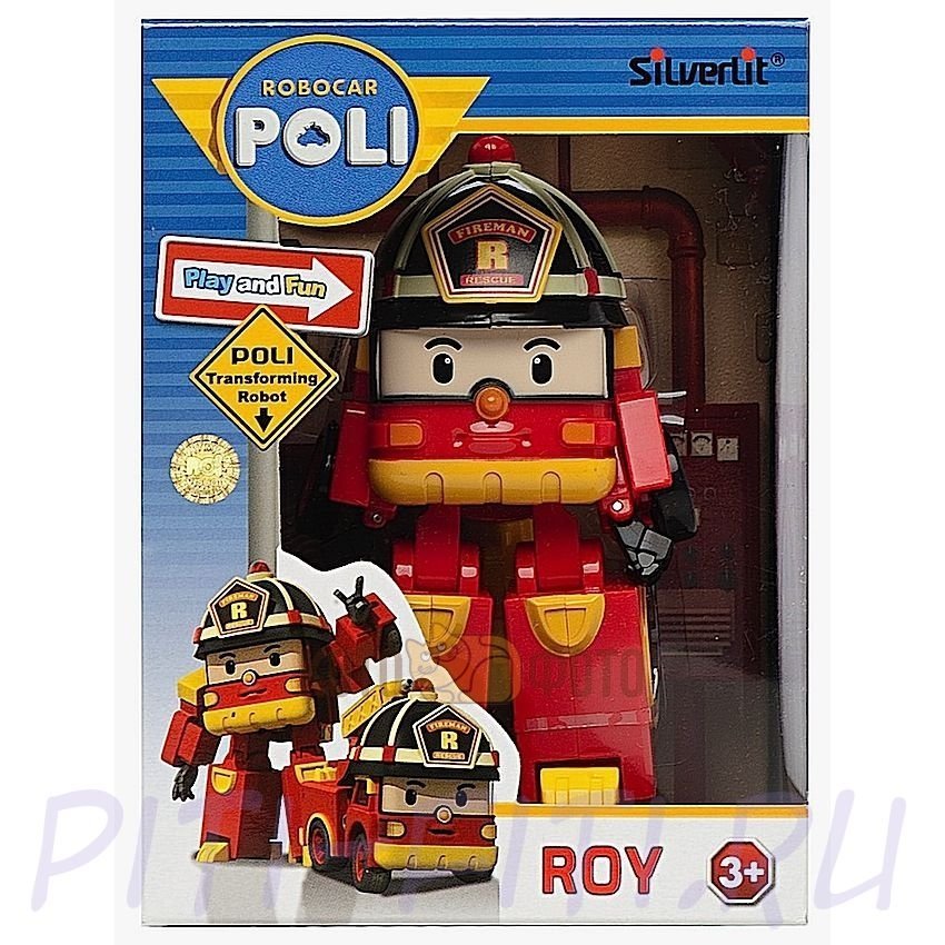 Трансформер Poli Robocar Рой (7,5 см
Трансформер Poli Robocar Рой (7,5 см
