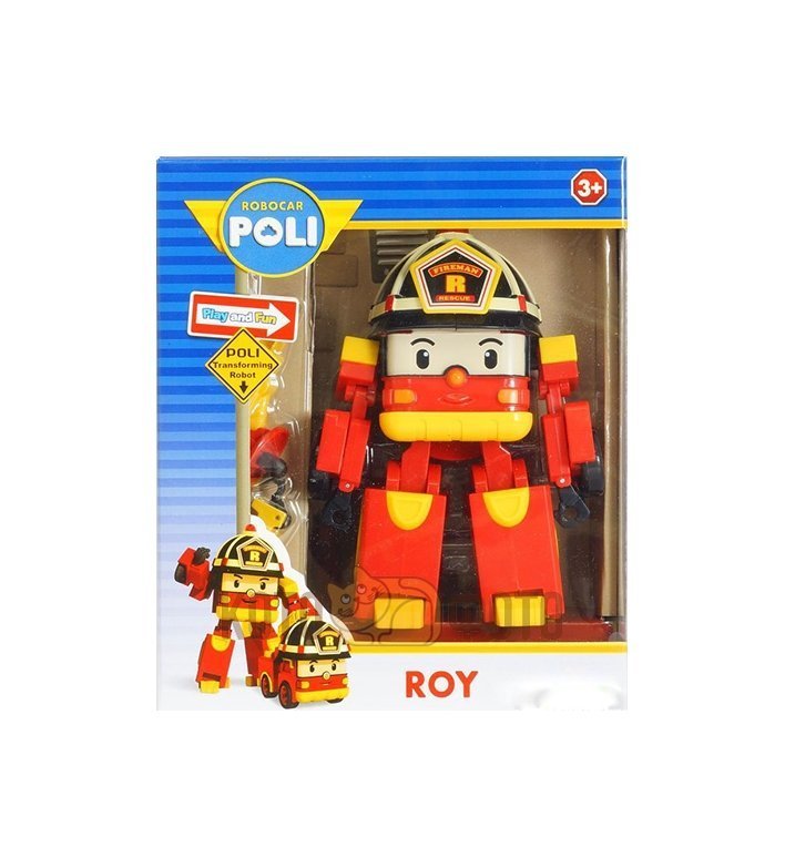 Трансформер Poli Robocar Рой (12,5 см) свет + инструменты 
Трансформер Poli Robocar Рой (12,5 см) свет + инструменты