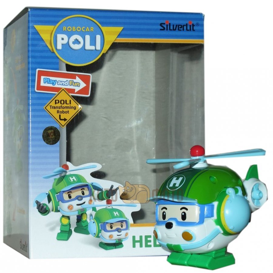 Трансформер Poli Robocar Хэли 10 см
Трансформер Poli Robocar Хэли 10 см