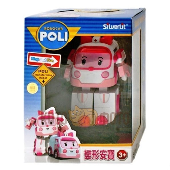 Трансформер Poli Robocar Эмбер 10 см
Трансформер Poli Robocar Эмбер 10 см