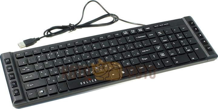 Клавиатура Oklick 530S черный USB slim Multimedia
Клавиатура Oklick 530S черный USB slim Multimedia