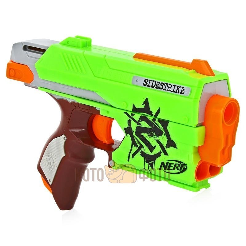 Бластер Hasbro Nerf Зомби Сайдстрайк
Бластер Hasbro Nerf Зомби Сайдстрайк