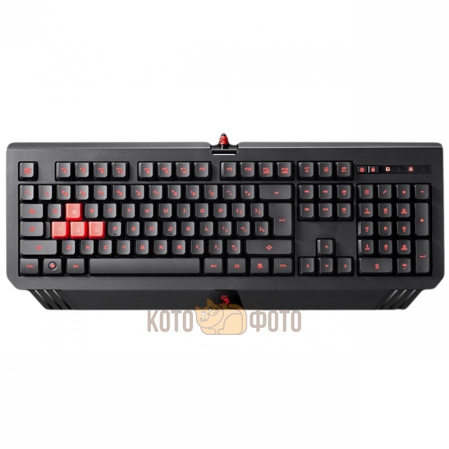 Клавиатура A4Tech Bloody B120 черный
Клавиатура A4Tech Bloody B120 черный