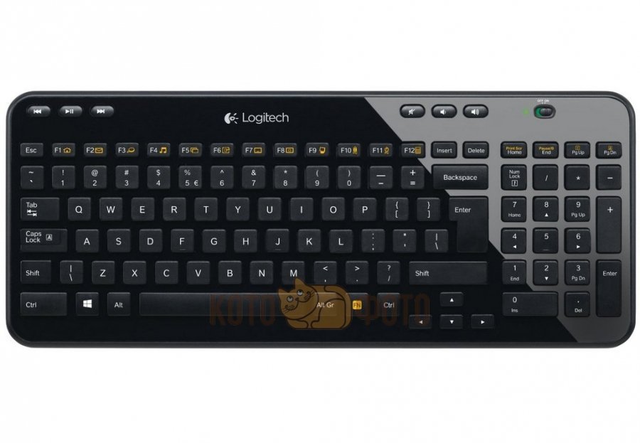 Клавиатура Logitech K360 черный
Клавиатура Logitech K360 черный