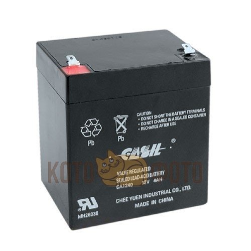 Аккумулятор Свинцово-Кислотный 12V 4.5 А
Аккумулятор Свинцово-Кислотный 12V 4.5 А