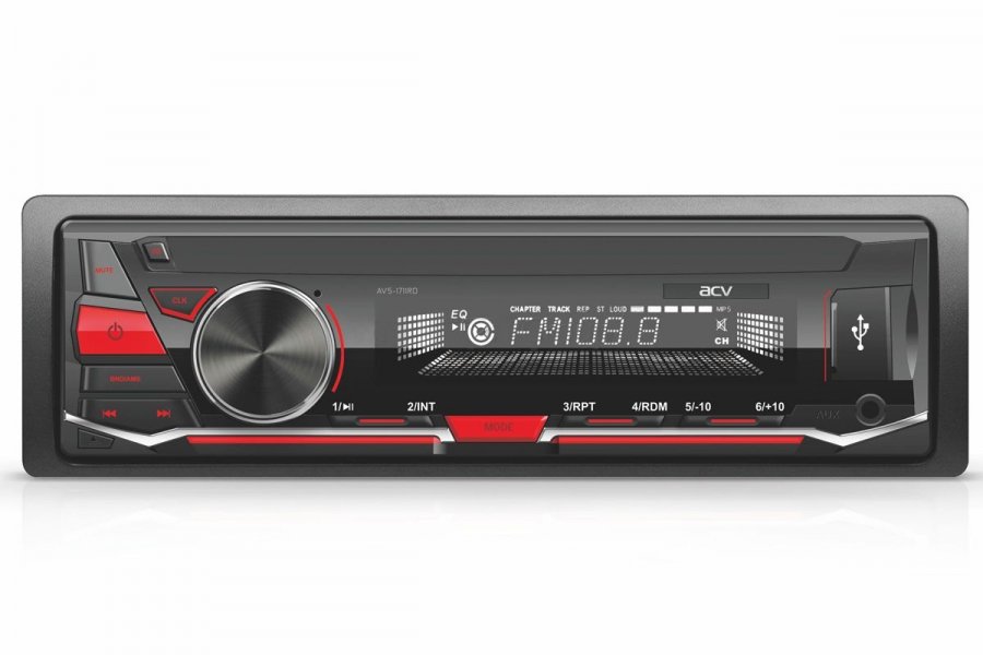 Аудио система ACV AVS-1711RD съемная панель
Аудио система ACV AVS-1711RD съемная панель