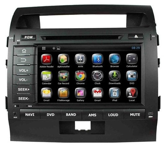 Аудиосистема ACV ШГУ Android LC200 (2008-2012)-8 дюйм. AD-8041
Аудиосистема ACV ШГУ Android LC200 (2008-2012)-8 дюйм. AD-8041
