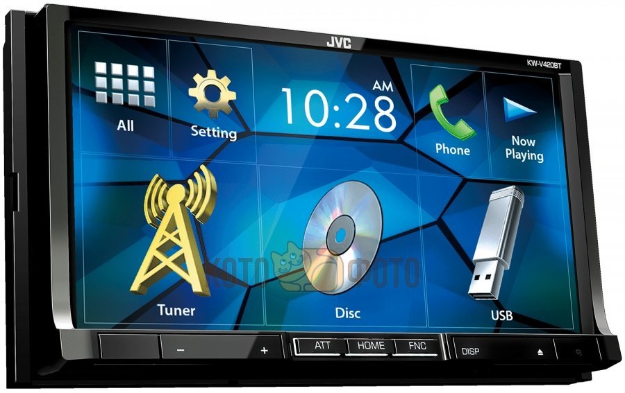 Автомагнитола JVC KW-V420BT
Автомагнитола JVC KW-V420BT