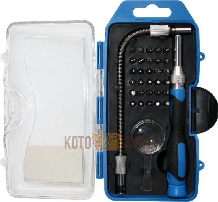 Набор мини бит ПРАКТИКА 33 шт с отверткой (774-535)
Набор мини бит ПРАКТИКА 33 шт с отверткой (774-535)