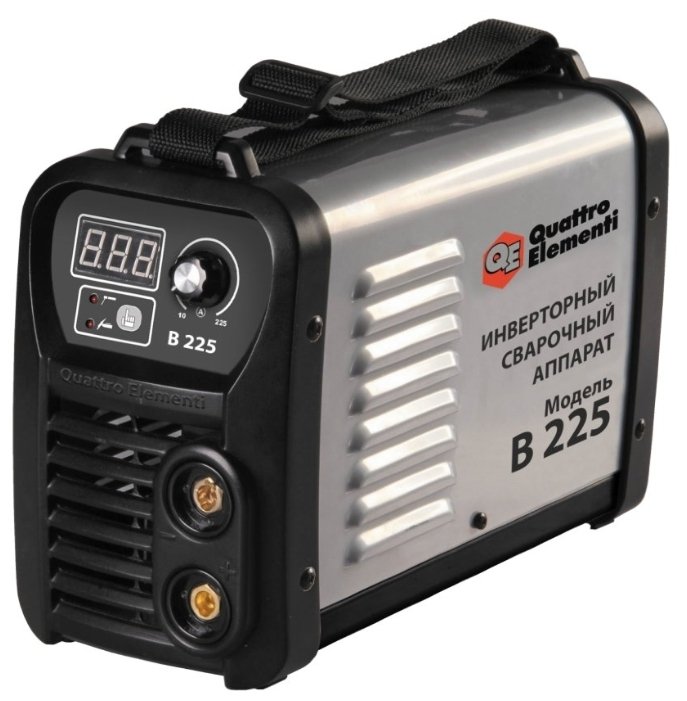 Аппарат электродной сварки, инвертор Quattro Elementi B 225 (641-114)
Аппарат электродной сварки, инвертор Quattro Elementi B 225 (641-114)