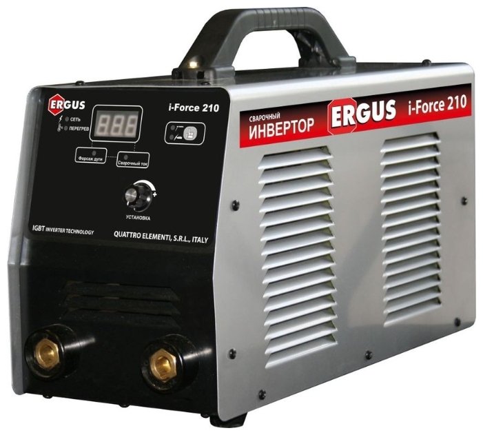 Аппарат электродной сварки, инвертор Quattro Elementi i-FORCE 210 PFC (771-626
Аппарат электродной сварки, инвертор Quattro Elementi i-FORCE 210 PFC (771-626