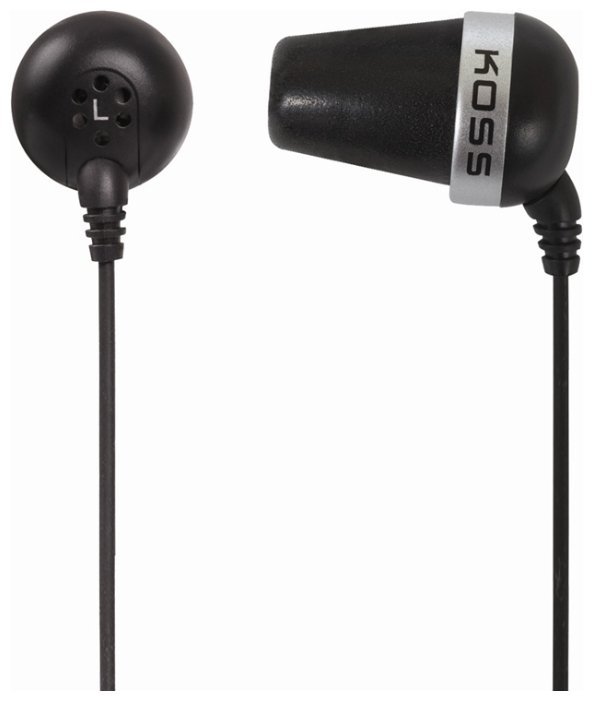 Наушники Koss The Plug Black
Наушники Koss The Plug Black