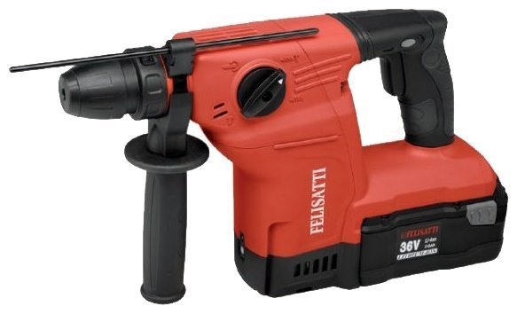 Перфоратор аккумуляторный Felisatti RH26/36CVR Li-ion (2060100100)
Перфоратор аккумуляторный Felisatti RH26/36CVR Li-ion (2060100100)