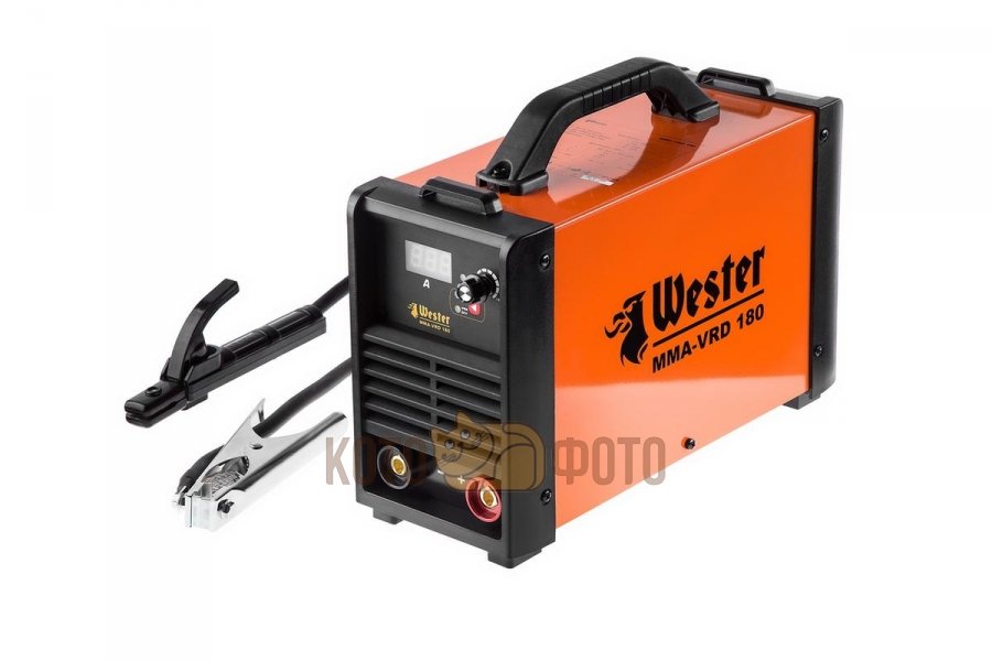 Инвертор сварочный Wester MMA-VRD 180
Инвертор сварочный Wester MMA-VRD 180