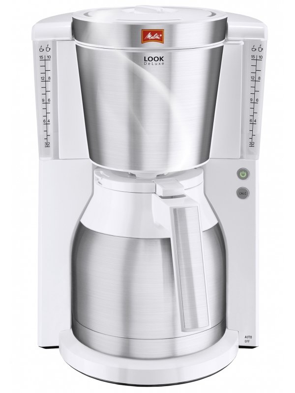 Кофеварка Melitta Look IV Therm DeLuxe белый
Кофеварка Melitta Look IV Therm DeLuxe белый