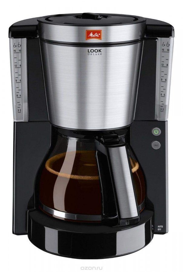 Кофеварка Melitta Look IV DeLuxe черный
Кофеварка Melitta Look IV DeLuxe черный
