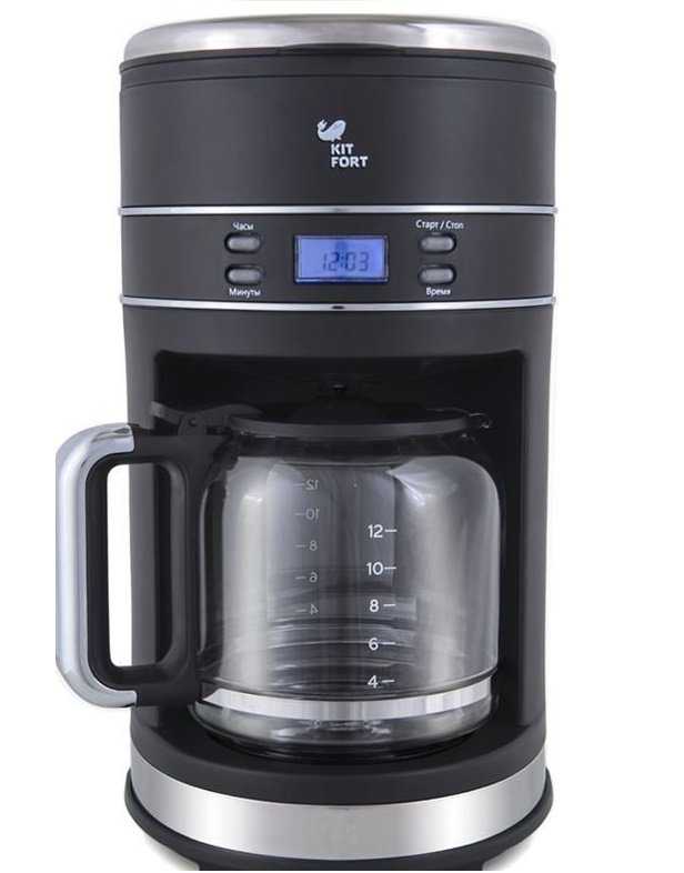 Кофеварка Kitfort КТ-704-2 черная
Кофеварка Kitfort КТ-704-2 черная