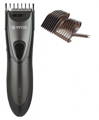 Машинка для стрижки Vitek VT-2567 GR, графит, (2 насадки в комплекте)
Машинка для стрижки Vitek VT-2567 GR, графит, (2 насадки в комплекте)