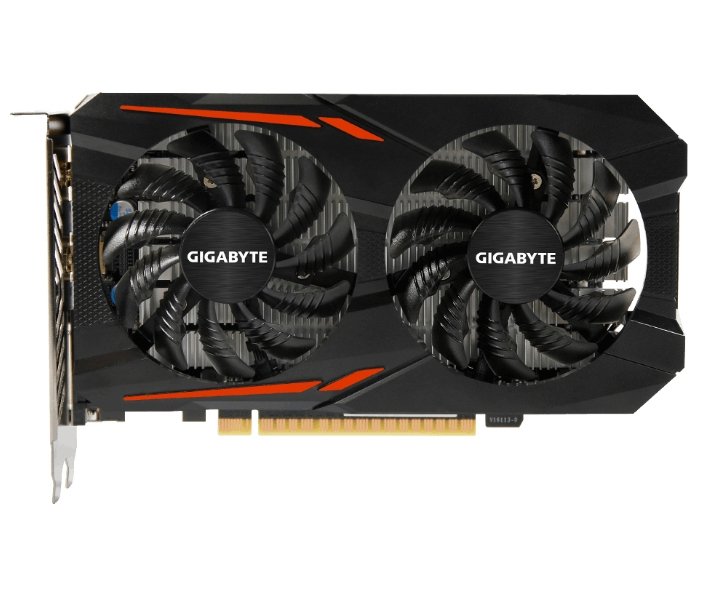 Видеокарта Gigabyte GTX 1050 2Gb (GV-N1050OC-2GD
Видеокарта Gigabyte GTX 1050 2Gb (GV-N1050OC-2GD