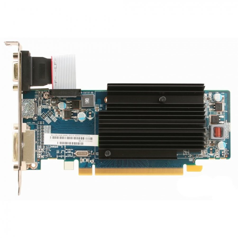 Видеокарта Sapphire Radeon R5 230 2Gb (11233-02-20G
Видеокарта Sapphire Radeon R5 230 2Gb (11233-02-20G