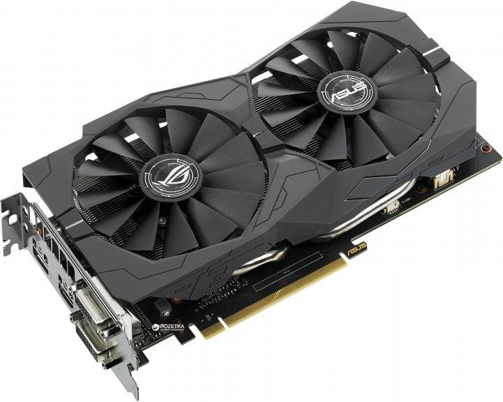Видеокарта Asus GTX 1050Ti 4Gb Strix Gaming (STRIX-GTX1050TI-4G-GAMING
Видеокарта Asus GTX 1050Ti 4Gb Strix Gaming (STRIX-GTX1050TI-4G-GAMING