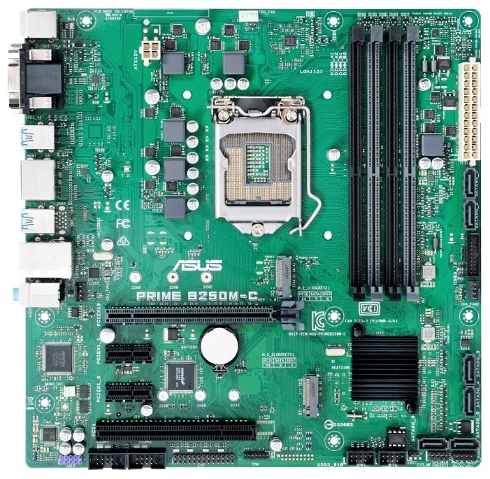 Материнская плата Asus PRIME B250M-C Socket 1151 (90MB0SQ0-M0EAYM
Материнская плата Asus PRIME B250M-C Socket 1151 (90MB0SQ0-M0EAYM