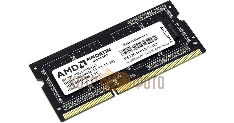 Память для ноутбука DDR3 AMD 2Gb 1600MHz (R532G1601S1S-UO)
Память для ноутбука DDR3 AMD 2Gb 1600MHz (R532G1601S1S-UO)