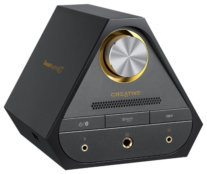 Внешняя звуковая карта Creative Sound Blaster X7
Внешняя звуковая карта Creative Sound Blaster X7