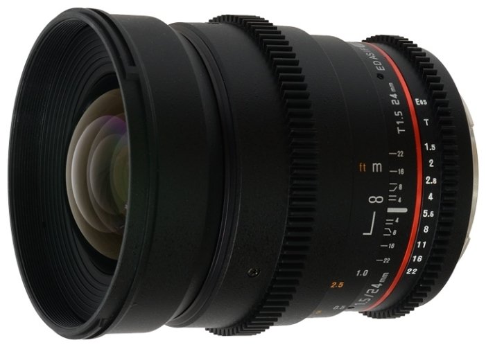 Объектив Samyang MF 24 mm T1.5 ED AS UMC VDSLR Sony E
Объектив Samyang MF 24 mm T1.5 ED AS UMC VDSLR Sony E
