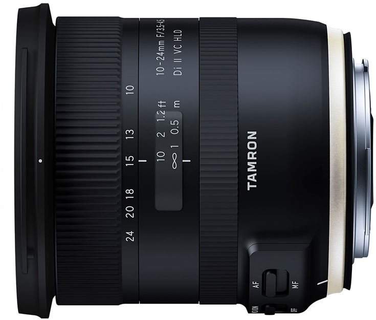 Объектив Tamron EF-S 10-24 mm F/3.5-4.5 Di II VC HLD Canon
Объектив Tamron EF-S 10-24 mm F/3.5-4.5 Di II VC HLD Canon