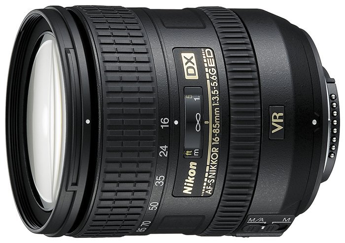 Объектив Nikon 16-85mm F3.5-5.6 G VR
Объектив Nikon 16-85mm F3.5-5.6 G VR