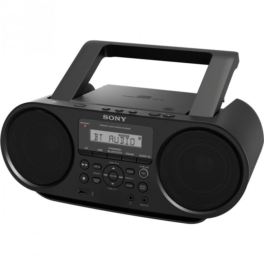 Аудиомагнитола Sony ZS-RS60BT черный 4Вт/CD/CDRW/MP3/FM(dig)/USB/BT
Аудиомагнитола Sony ZS-RS60BT черный 4Вт/CD/CDRW/MP3/FM(dig)/USB/BT