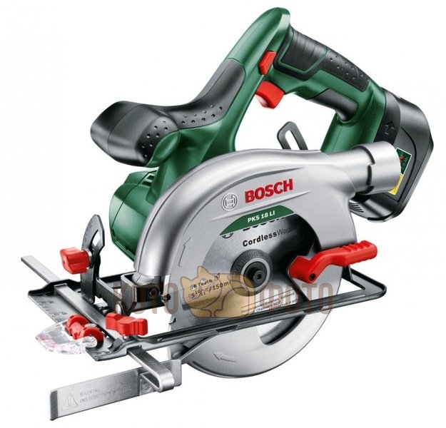 Пила дисковая аккумуляторная Bosch PKS 18 LI (6033B1302)
Пила дисковая аккумуляторная Bosch PKS 18 LI (6033B1302)