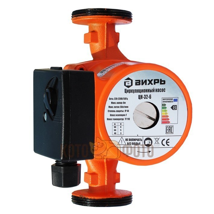Циркуляционный насос Вихрь ЦН-32-6 (68/7/4)
Циркуляционный насос Вихрь ЦН-32-6 (68/7/4)