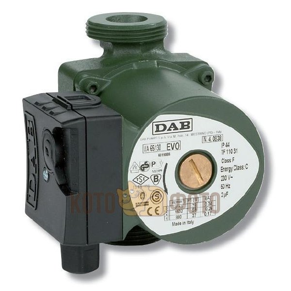 Циркуляционный насос DAB VA 65/130 60112962
Циркуляционный насос DAB VA 65/130 60112962