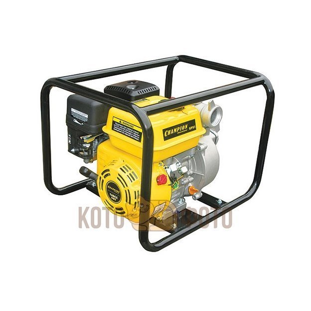 Мотопомпа бензиновая Champion GP52
Мотопомпа бензиновая Champion GP52