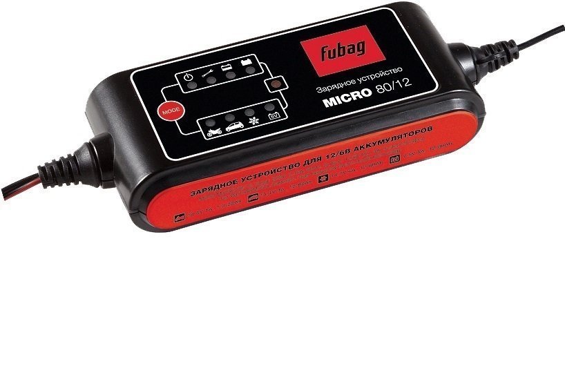 Зарядное устройство Fubag MICRO 80/12
Зарядное устройство Fubag MICRO 80/12