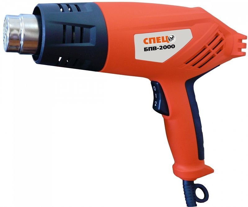 Строительный фен Спец БПВ-2000
Строительный фен Спец БПВ-2000