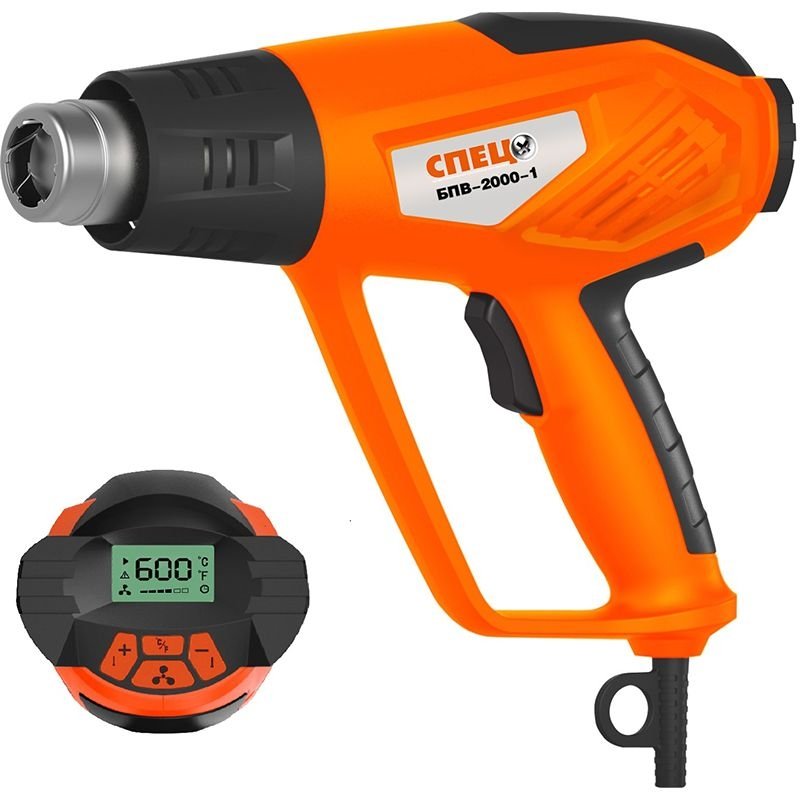 Строительный фен Спец БПВ-2000-1
Строительный фен Спец БПВ-2000-1