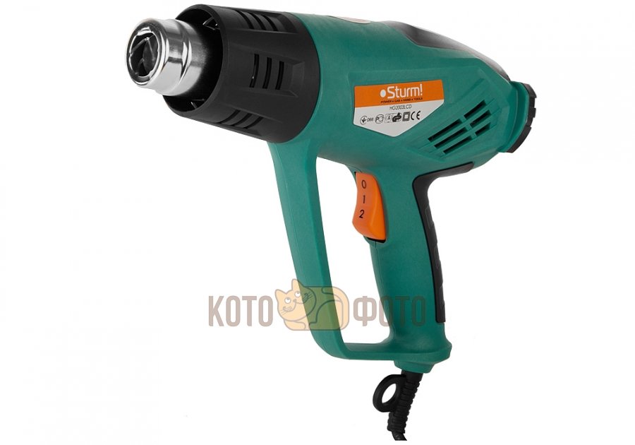 Строительный фен Sturm! HG2003LCD
Строительный фен Sturm! HG2003LCD