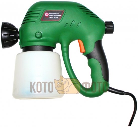 Краскораспылитель Калибр ЭКРП-80/0,8
Краскораспылитель Калибр ЭКРП-80/0,8